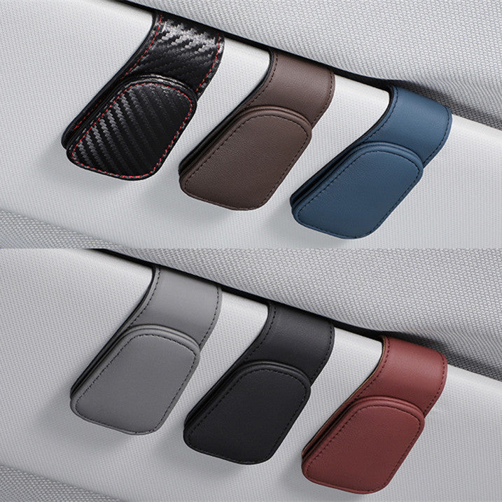 Fashionable And Personalized Car Glasses Clip Sun Visor